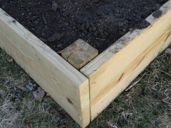 Using Pressure Treated Lumber In Raised, Building A Garden Box With Pressure Treated Wood